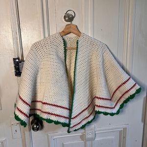 Handmade crochet shawl